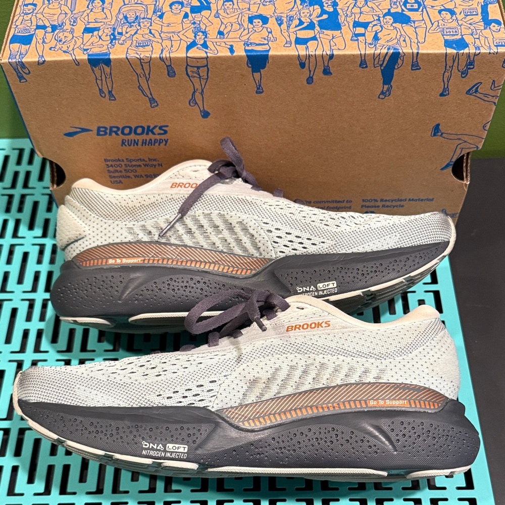 Brooks Adrenaline GTS 24 women’s 7.5 mercury/ebony/copper - Picture 4 of 12